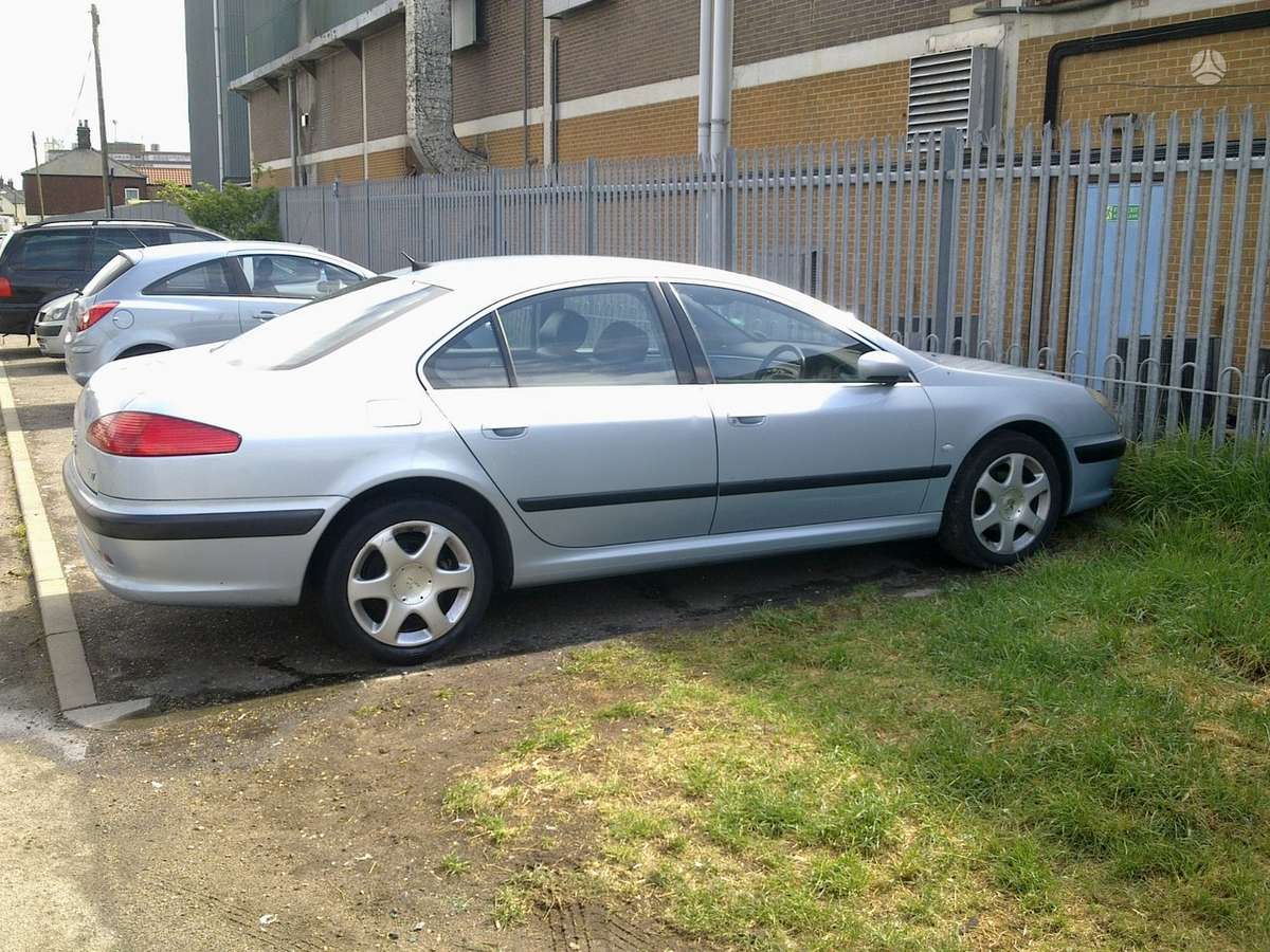 Peugeot 607 Odinis salonas