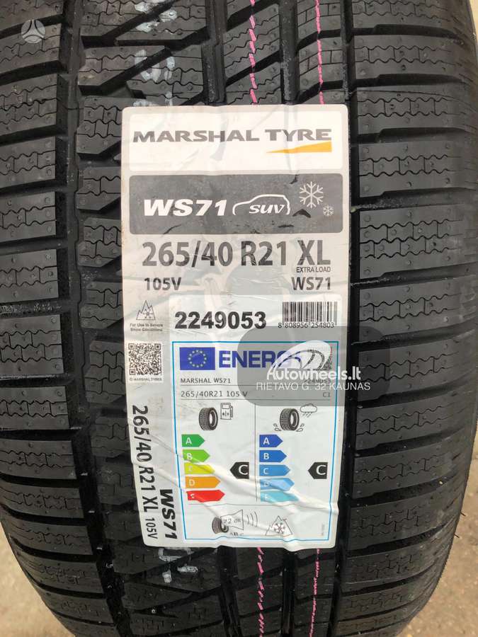 Marshal WS71 SUV, žieminės 265/40 R21