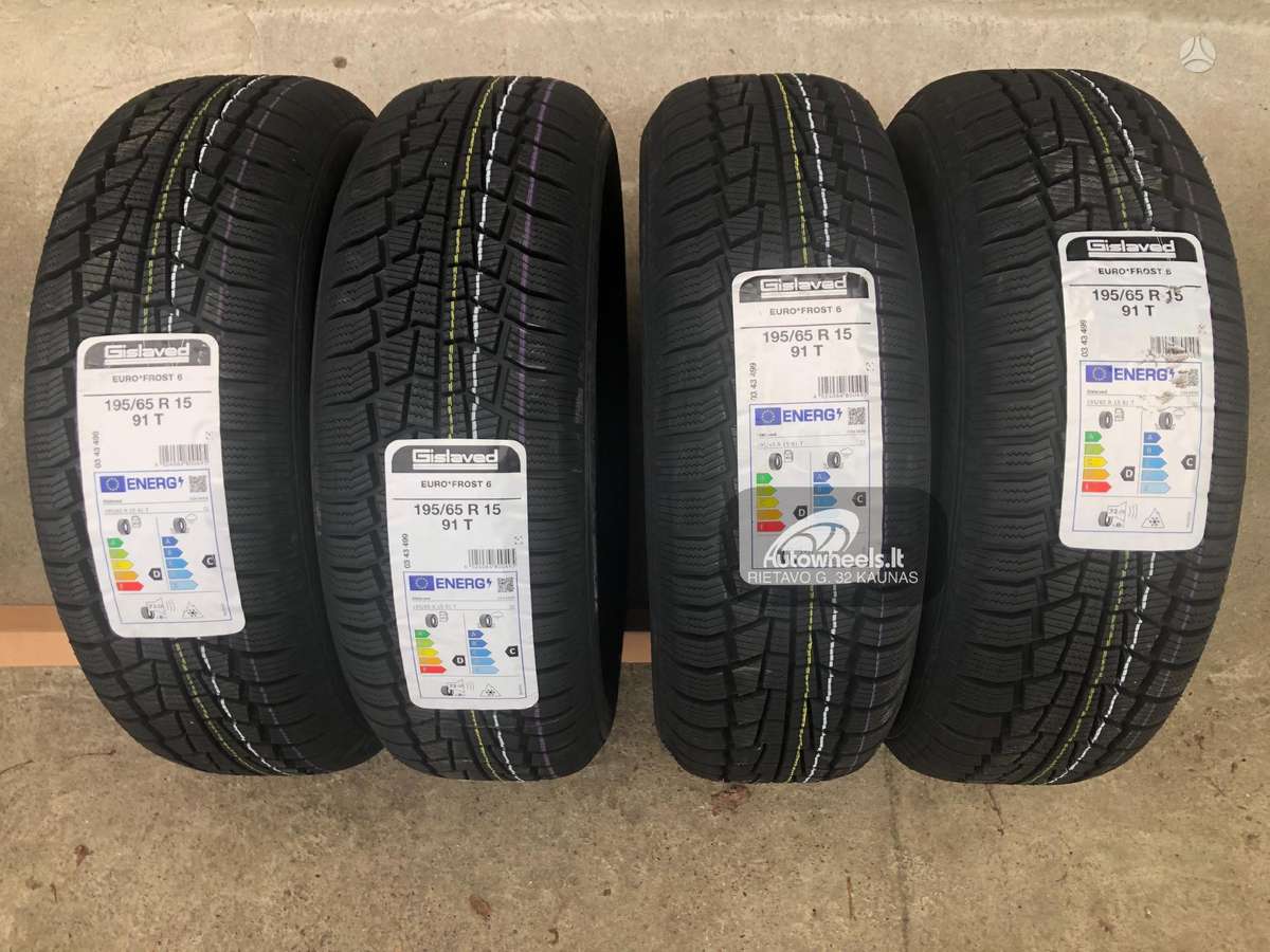 Gislaved Euro Frost 6, žieminės 195/65 R15 | A17568477