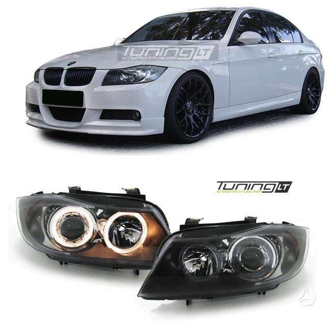 BMW 3 serija E90 e91 apdailos dalys tuning e90 e91 performance dvigubos gro