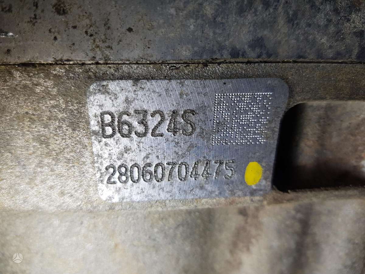 Volvo XC70 Variklio kodas b6324s