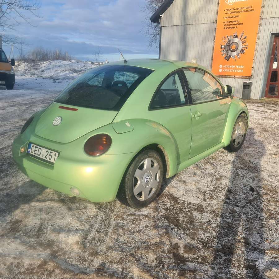 Volkswagen Beetle по частям. Europa dalimis