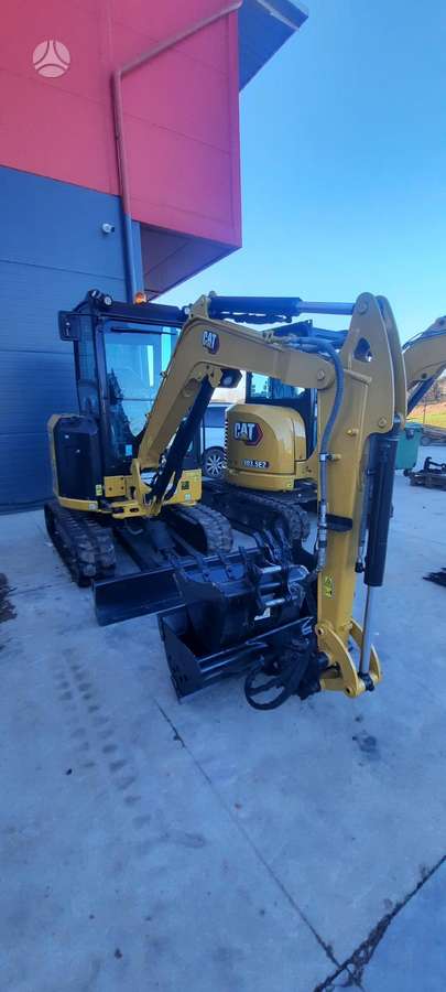 Caterpillar 302.7 NAUJOS KARTOS, мини-экскаваторы