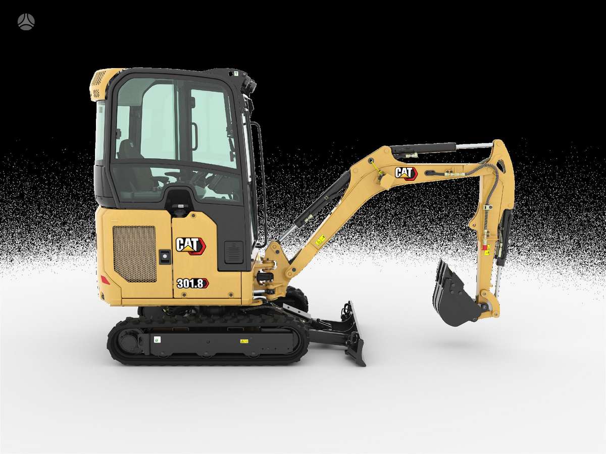 Caterpillar 301.8 NAUJA KARTA, мини-экскаваторы