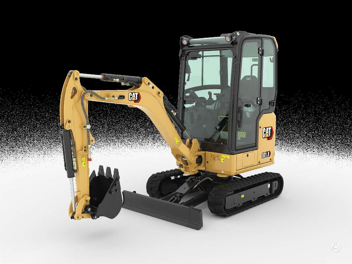 Caterpillar 301.8 NAUJA KARTA, mini excavator