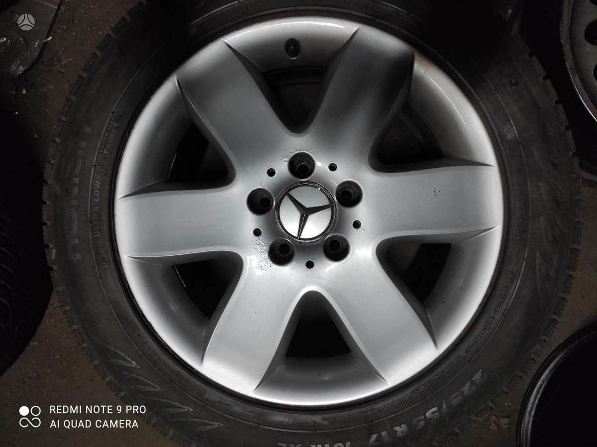 Mercedes-Benz, light alloy, R17
