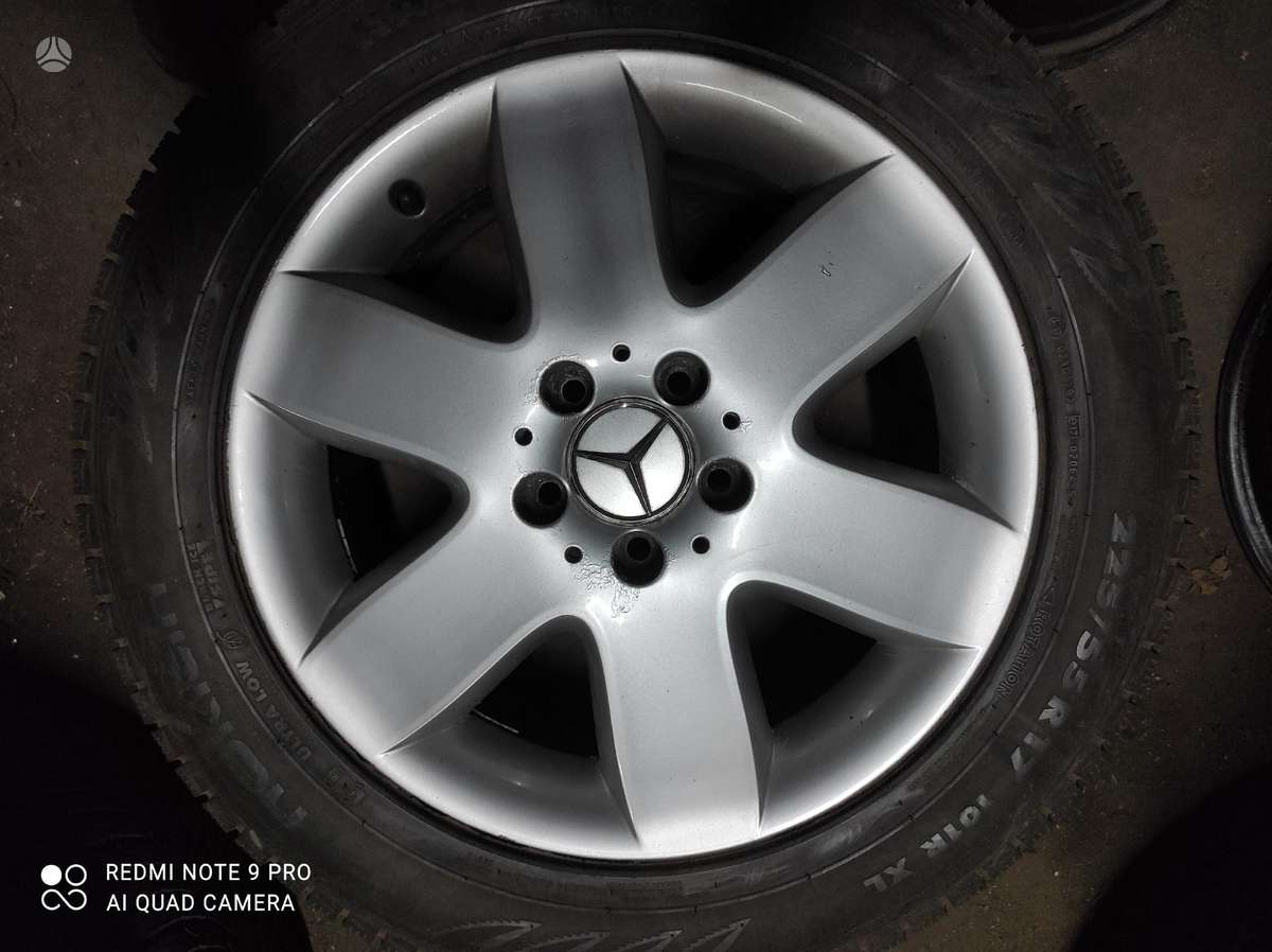Mercedes-Benz, light alloy, R17