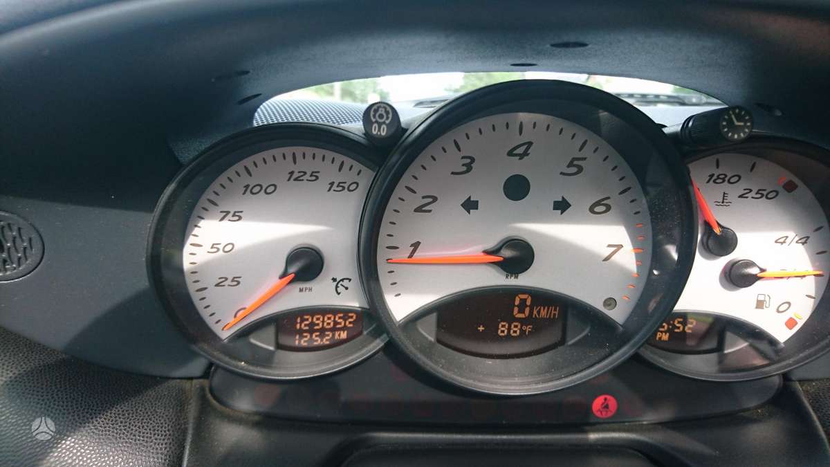 Porsche Boxster, visos, variklis, variklis