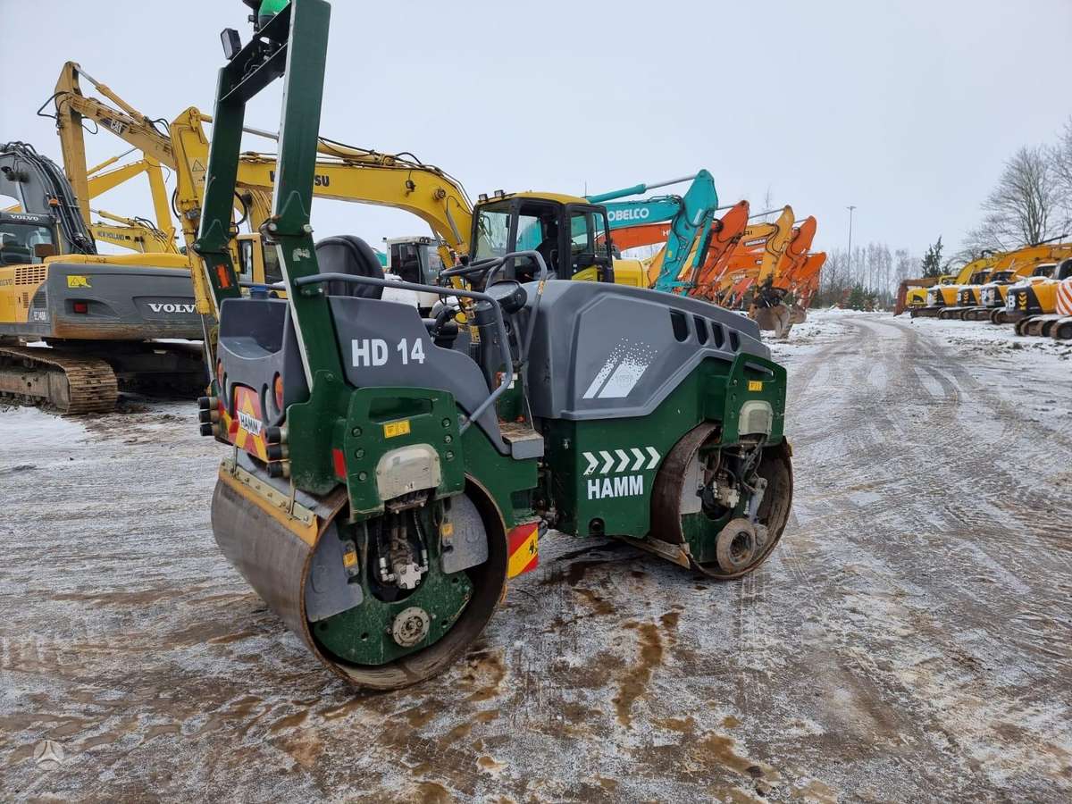 Hamm HD14W, вибромашины