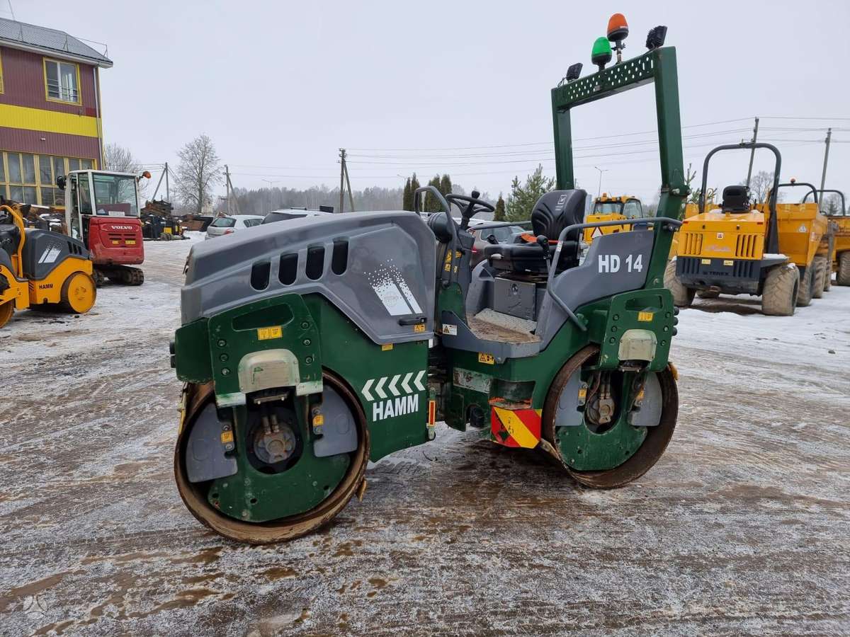 Hamm HD14W, vibrator / compactor