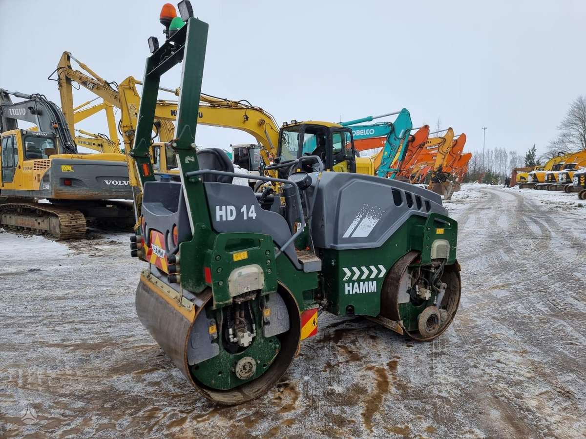 Hamm HD14W, vibrator / compactor