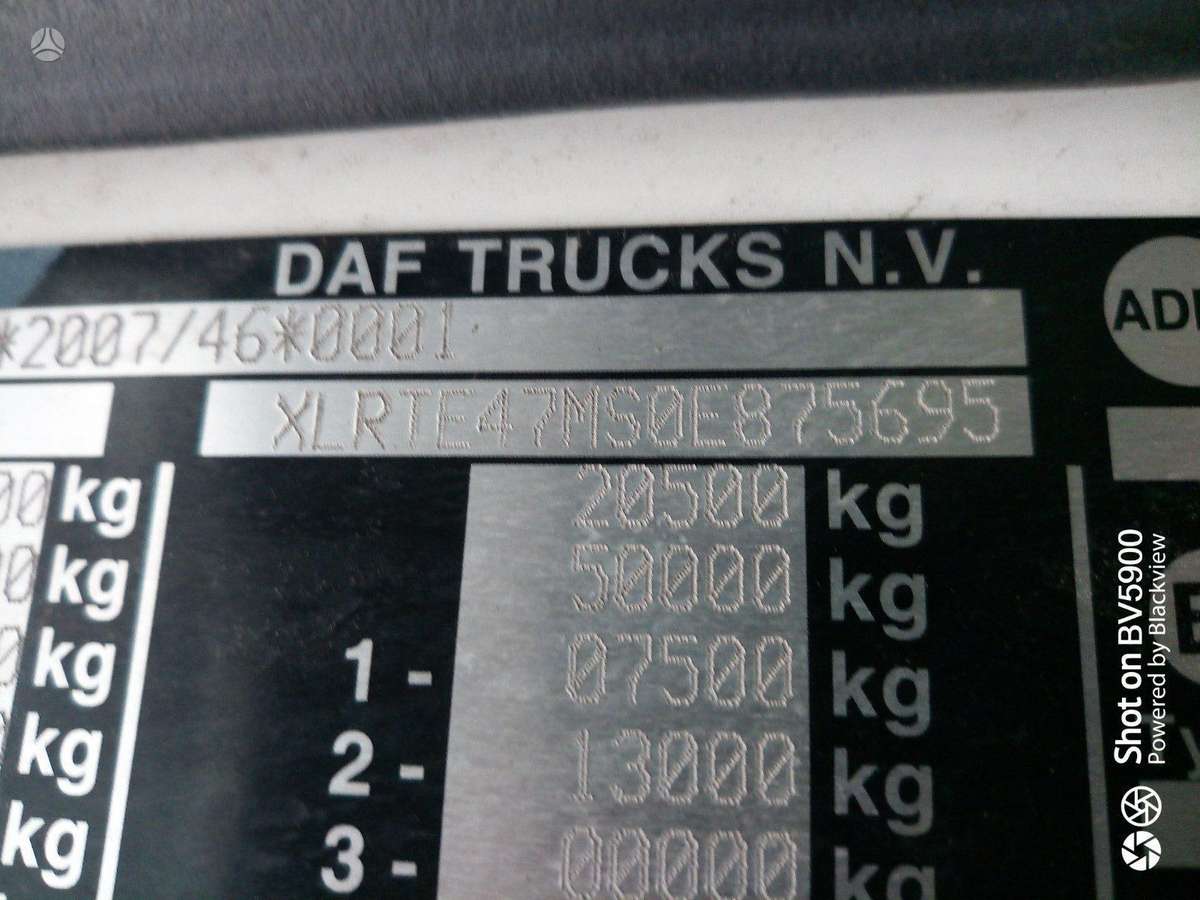 DAF XF105, vilcējs