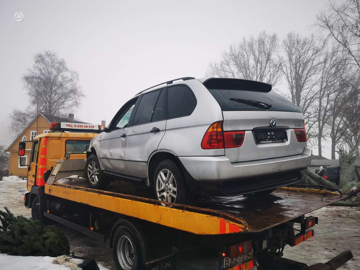 BMW X5 dalimis