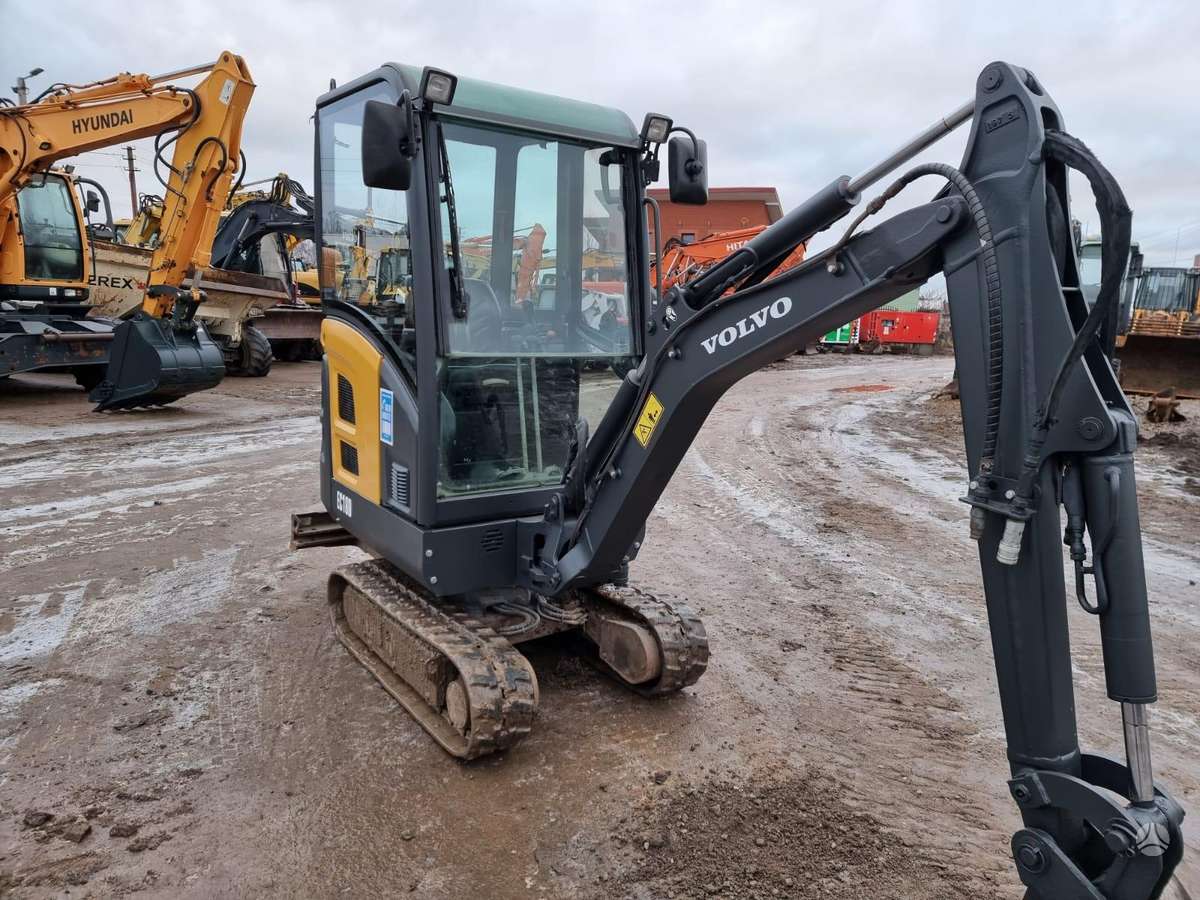 Volvo EC18D, mini excavator