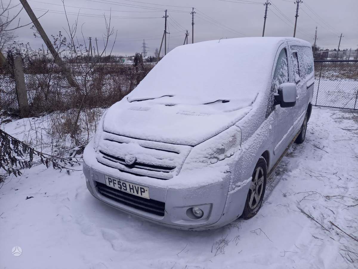 Fiat Scudo dalimis. Dalimis