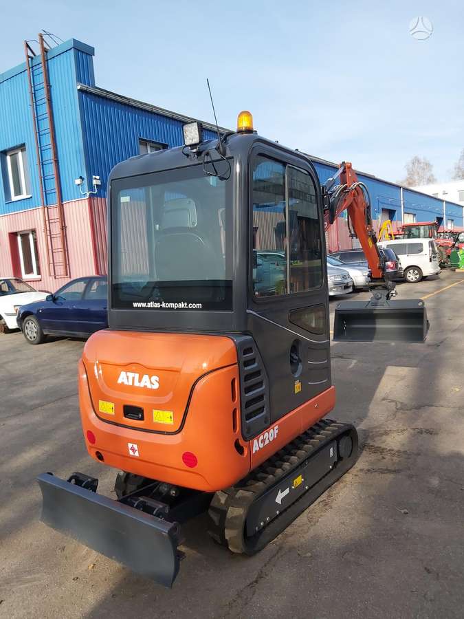 Atlas ATLAS 20F, мини-экскаваторы