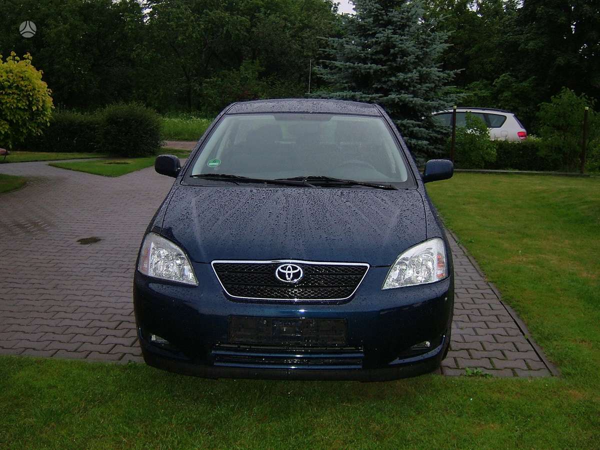 Toyota Corolla по частям