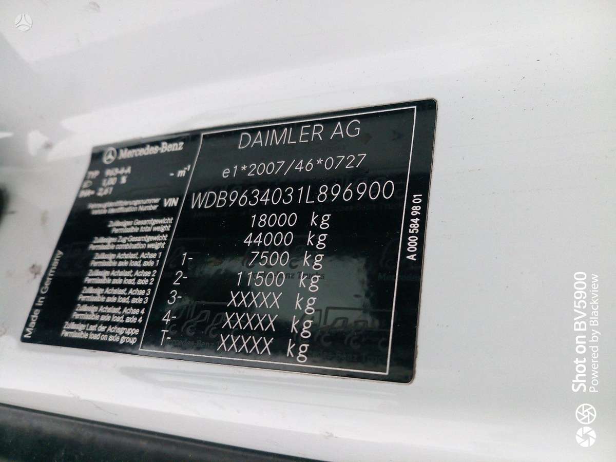 Mercedes-Benz ACTROS, тягачи