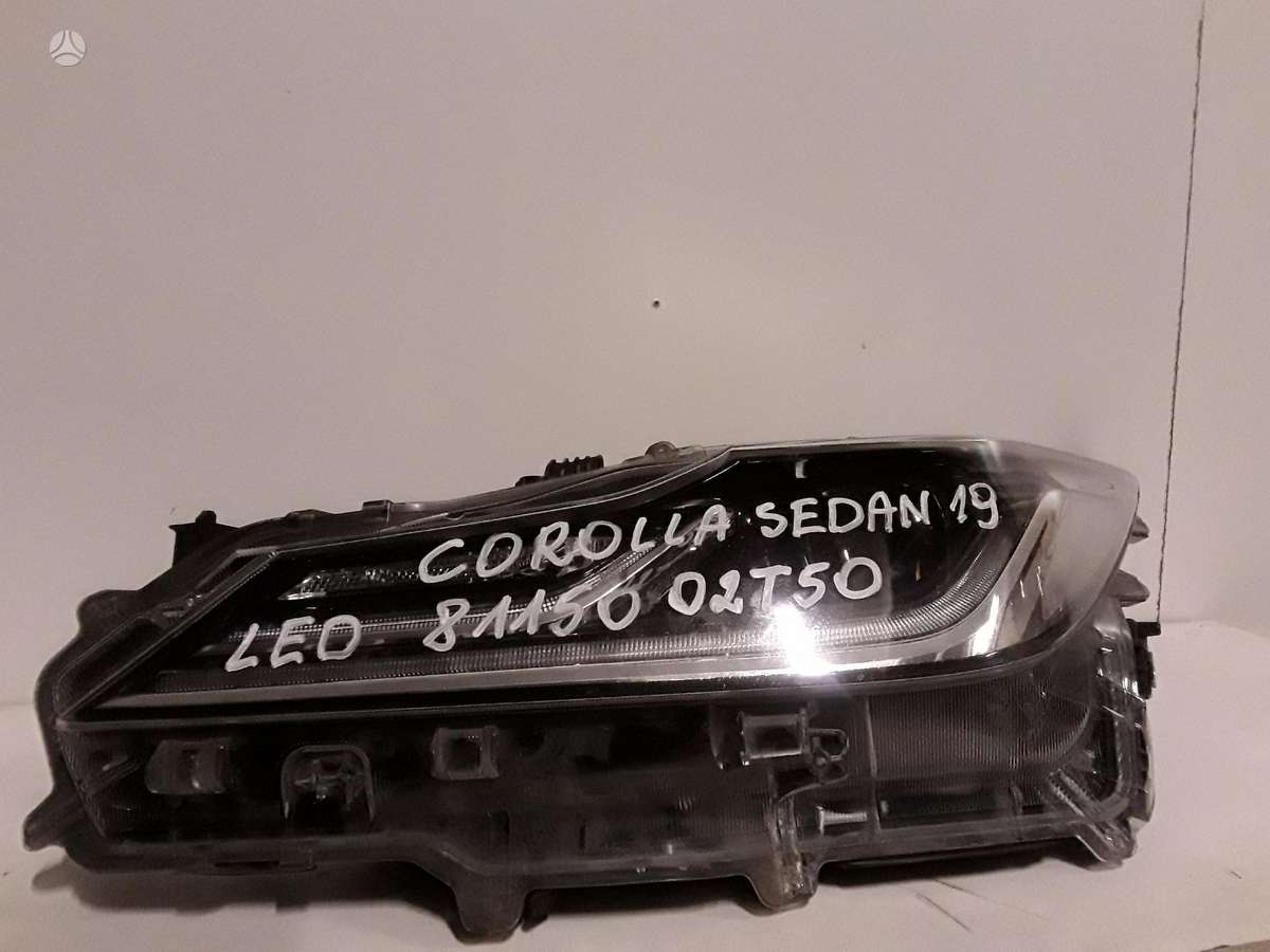 Toyota Corolla kėbulo dalys