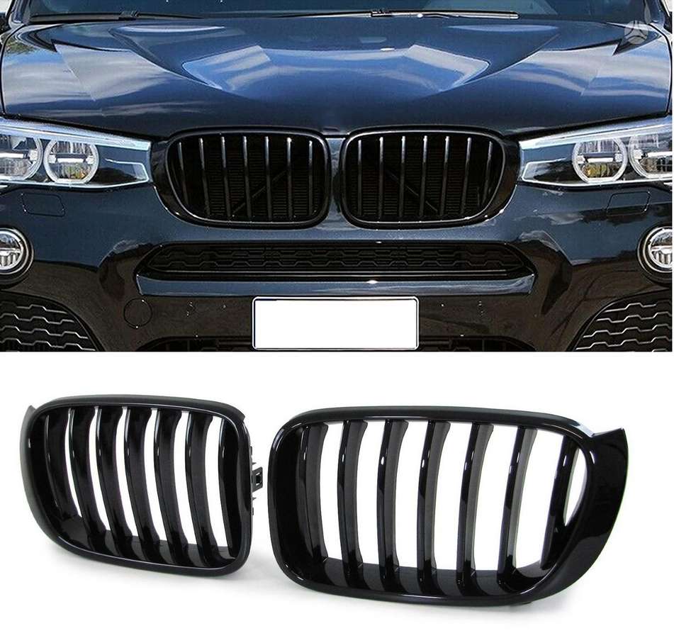 BMW X3 front grill, spoilers