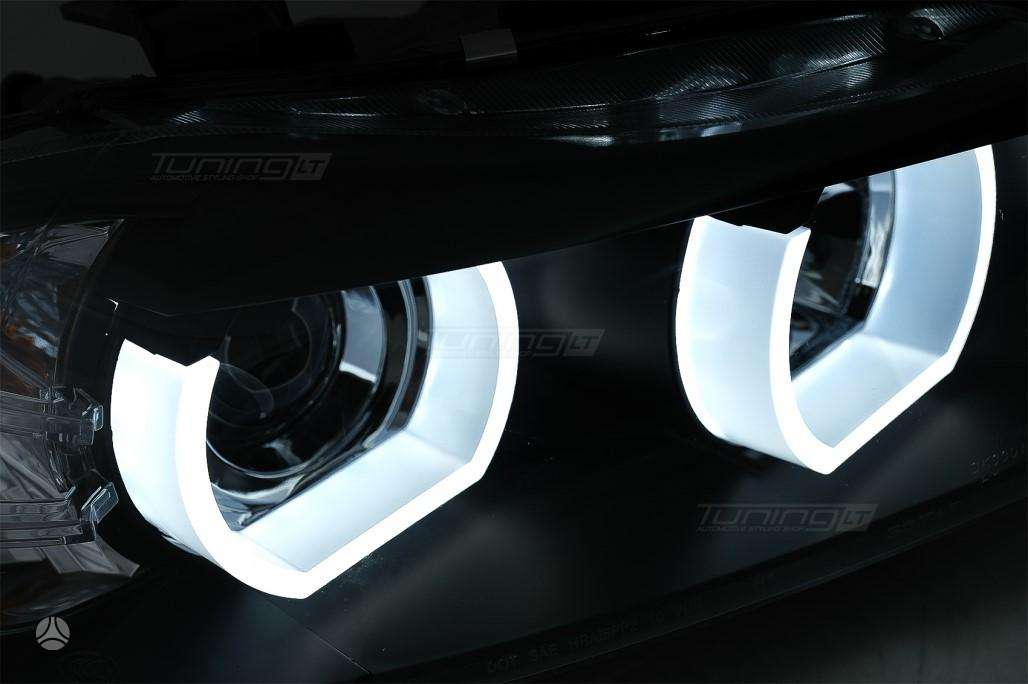 BMW 3 serija E90 e91 dvigubos performance grotelės e90 e91 galinio buferio p