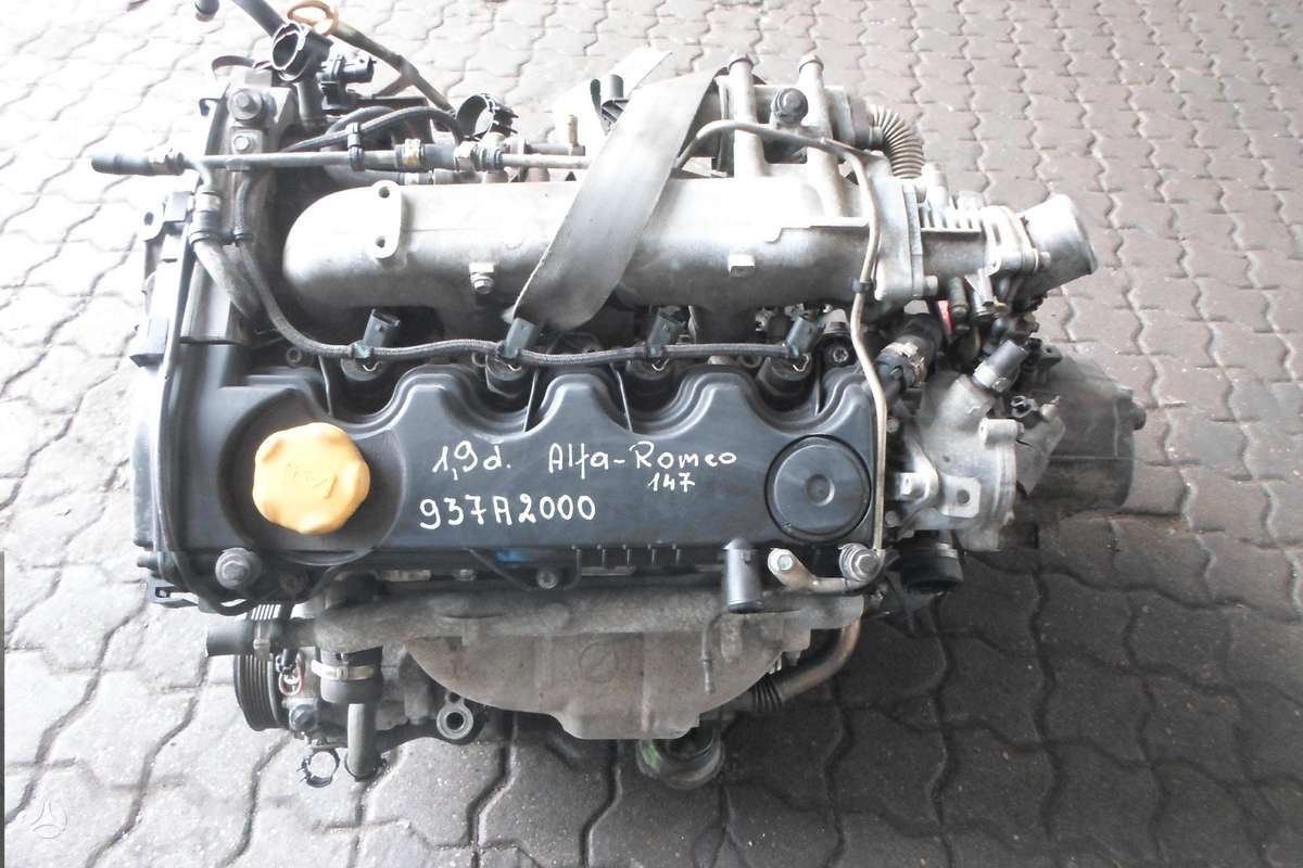 Alfa Romeo 147 Variklis 1 9 jtd 937a2000