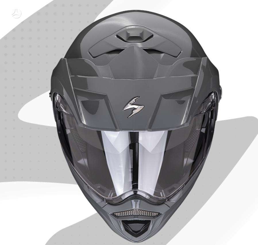 Scorpion ADX-2 grey moto šalmas, эндуро