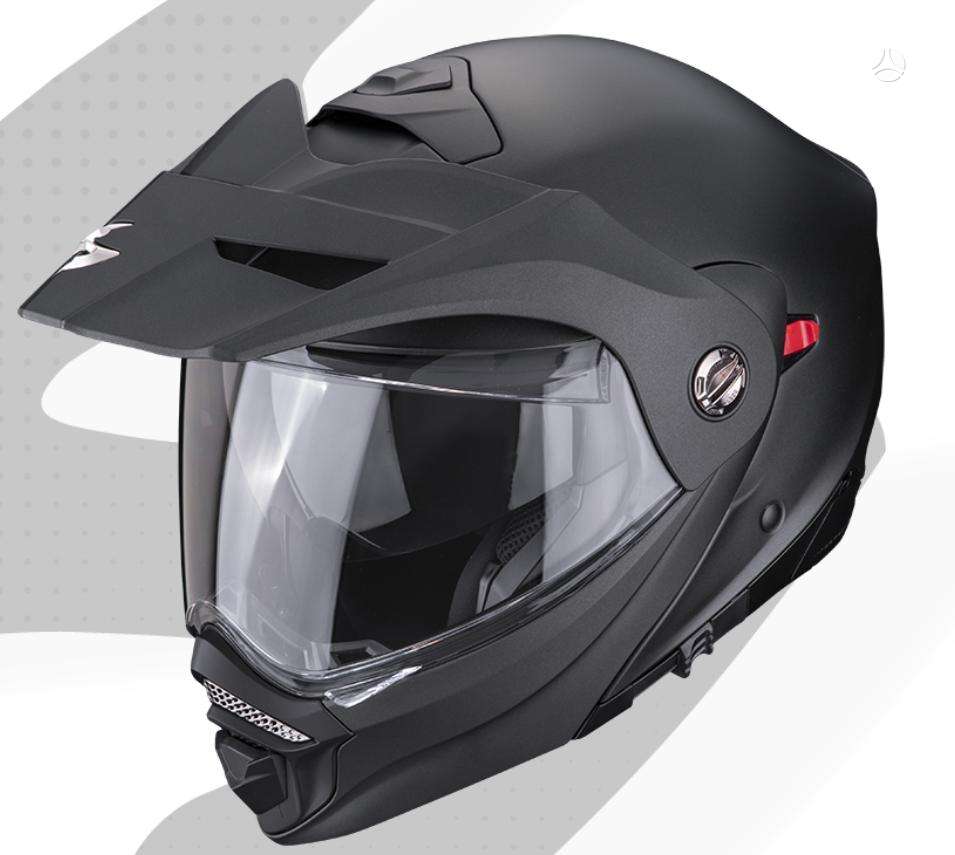 Scorpion ADX-2 white moto šalmas, enduro