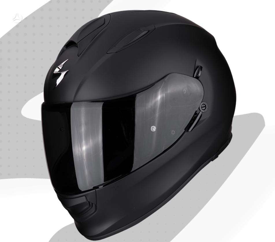Scorpion EXO - 491 black moto salmas, интеграл