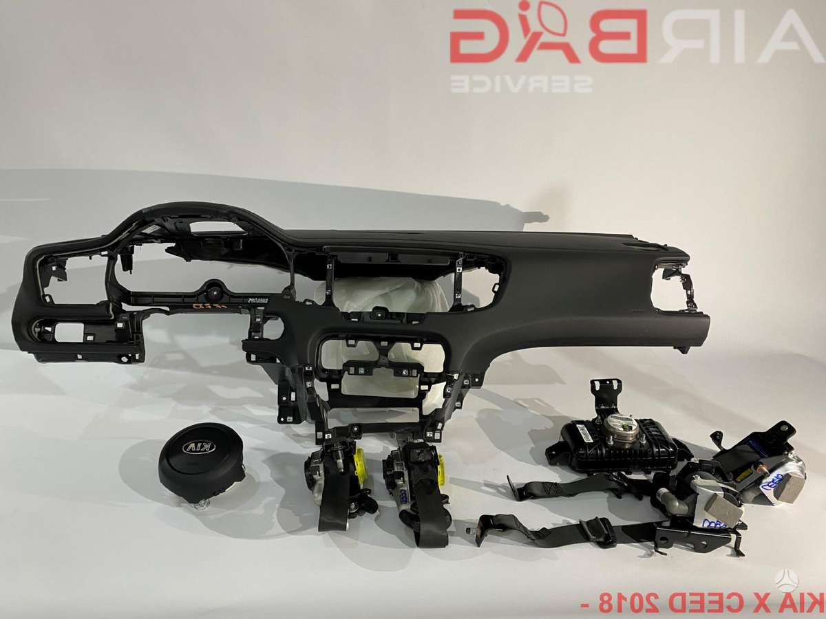 Kia XCeed airbags, seat belts