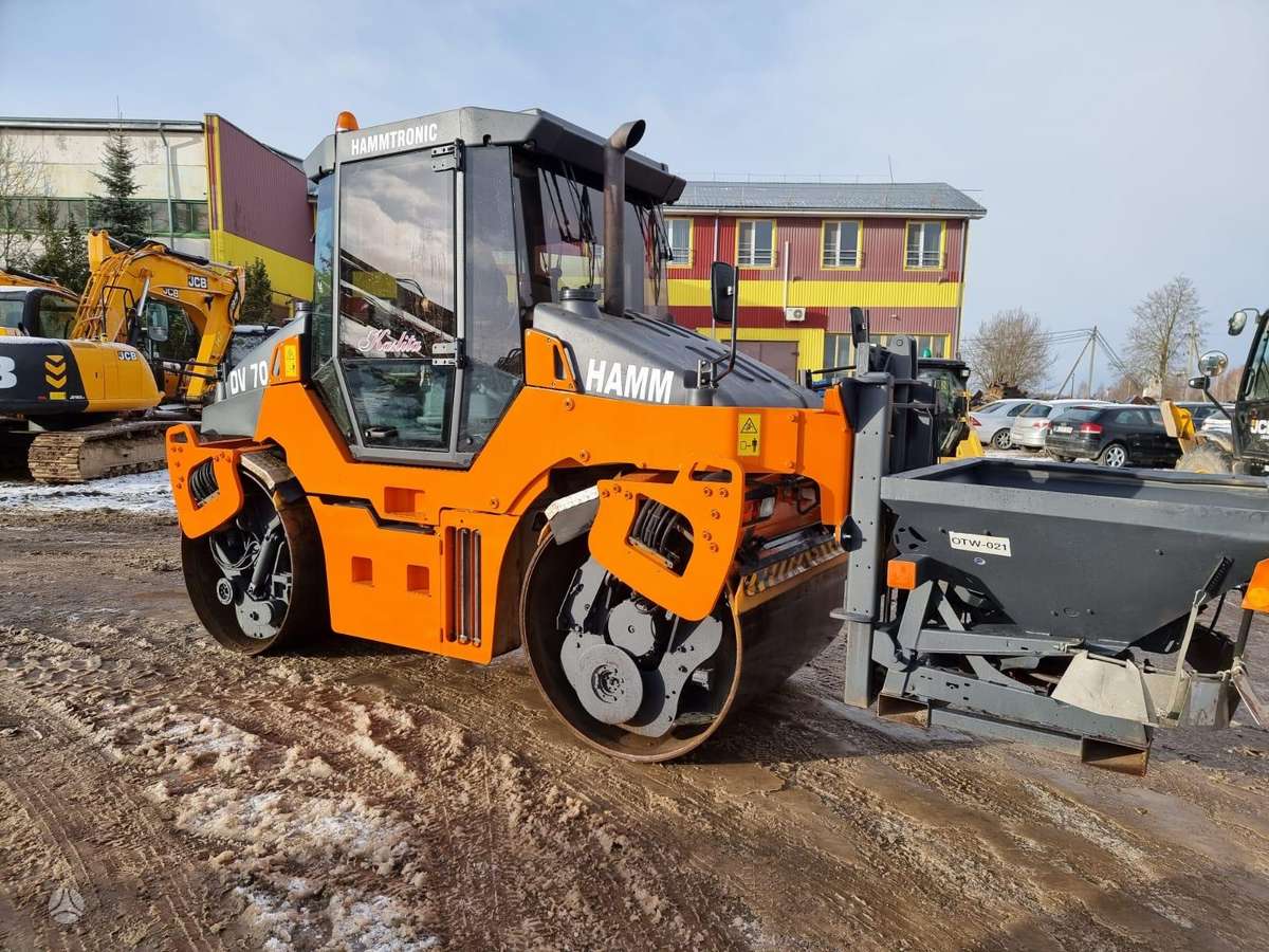 Hamm DV70 Hammtronic, vibro technika