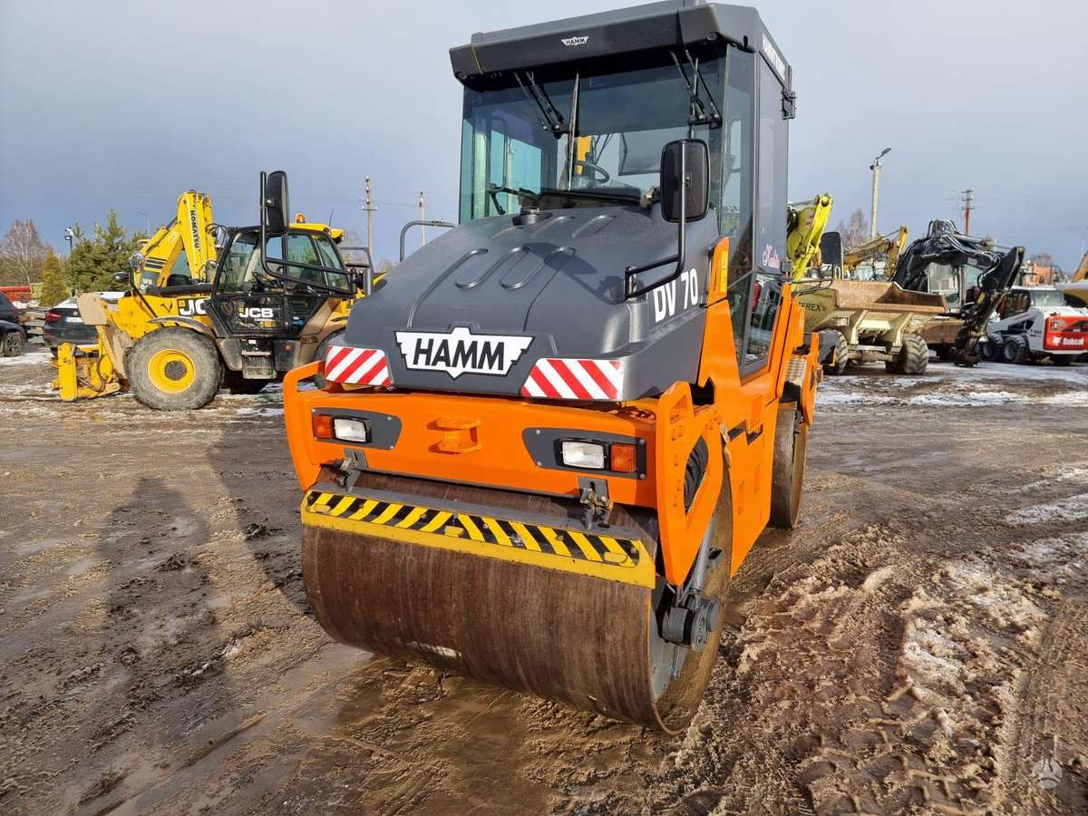 Hamm DV70 Hammtronic, vibro technika