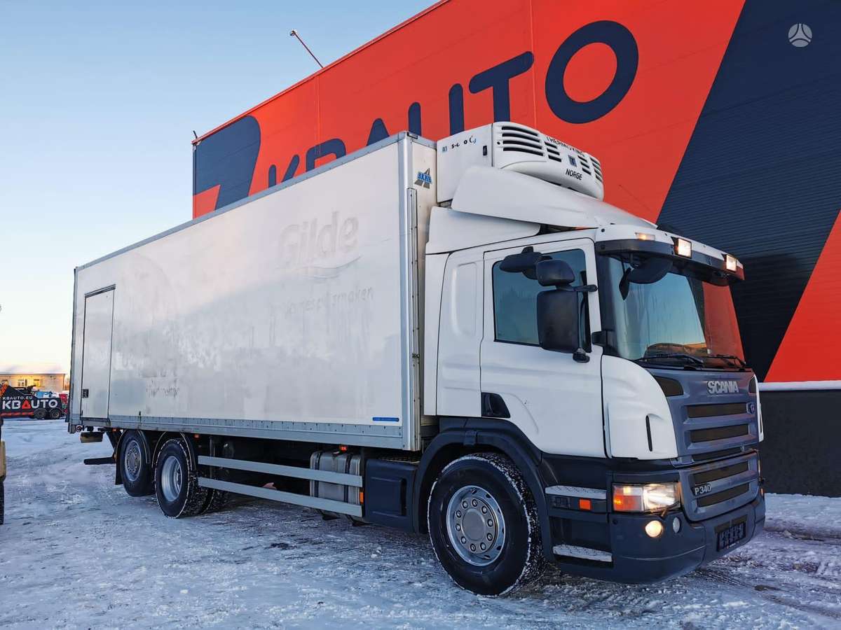 Scania P 340 6x2*4, refrigerated trucks