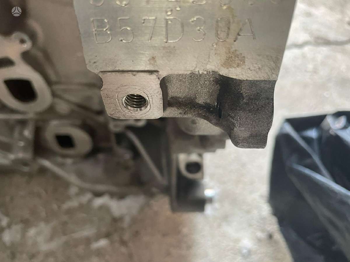 BMW X5, B57d30a, engine block