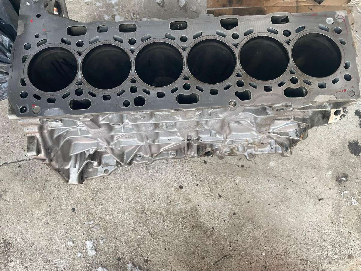 BMW X5, B57d30a, engine block