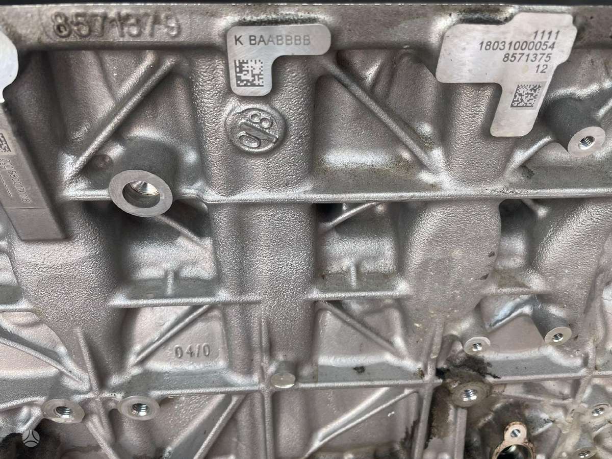 BMW X5, B57d30a, engine block