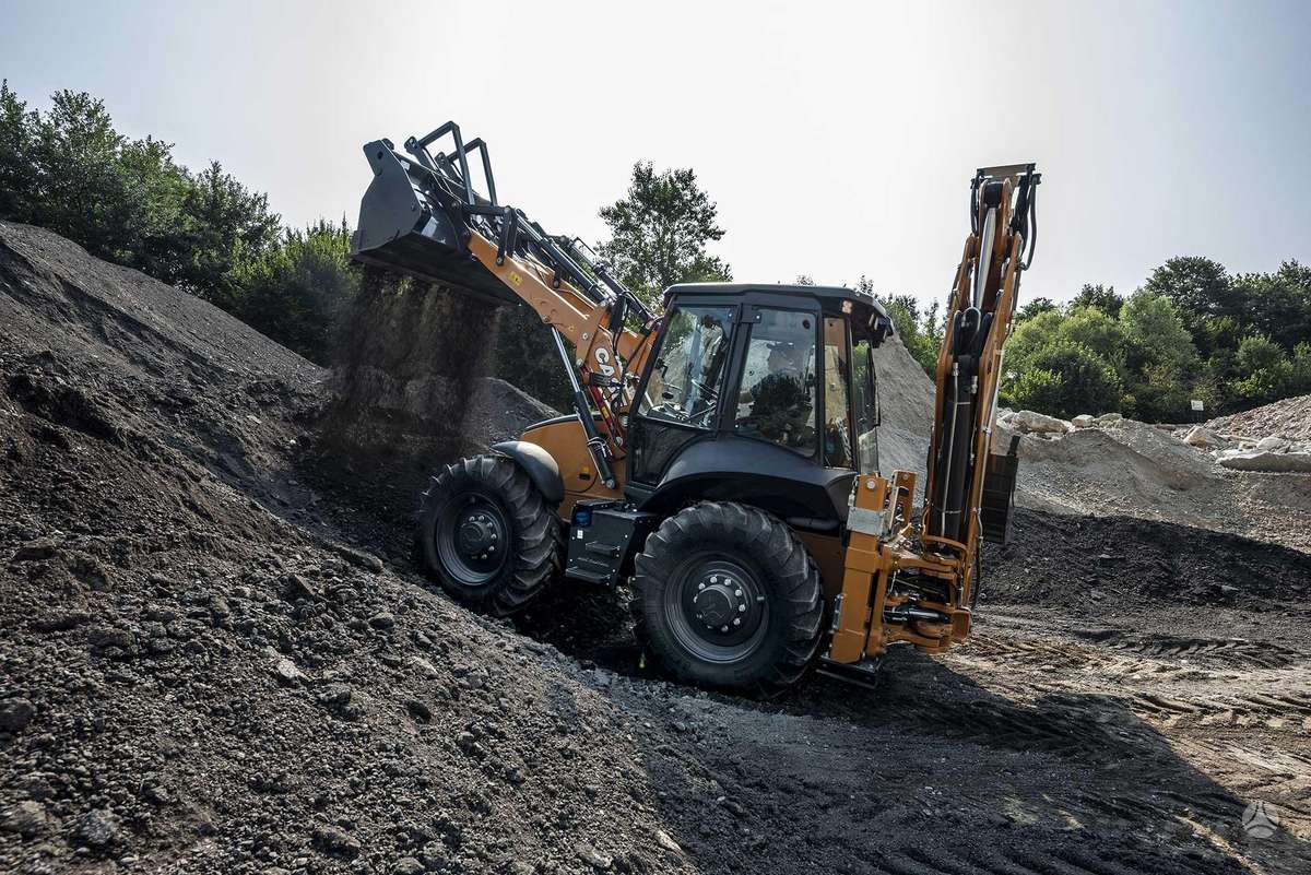 Case 695 SV, excavator loader