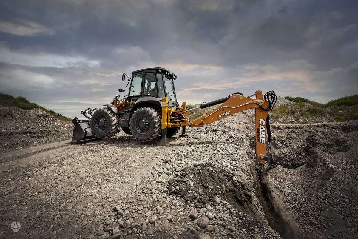 Case 695 SV, excavator loader