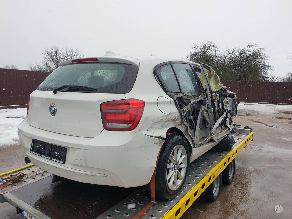 BMW 120 motoro nėra