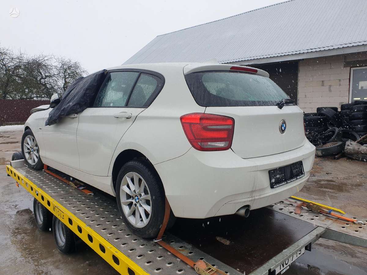 BMW 120 motoro nėra