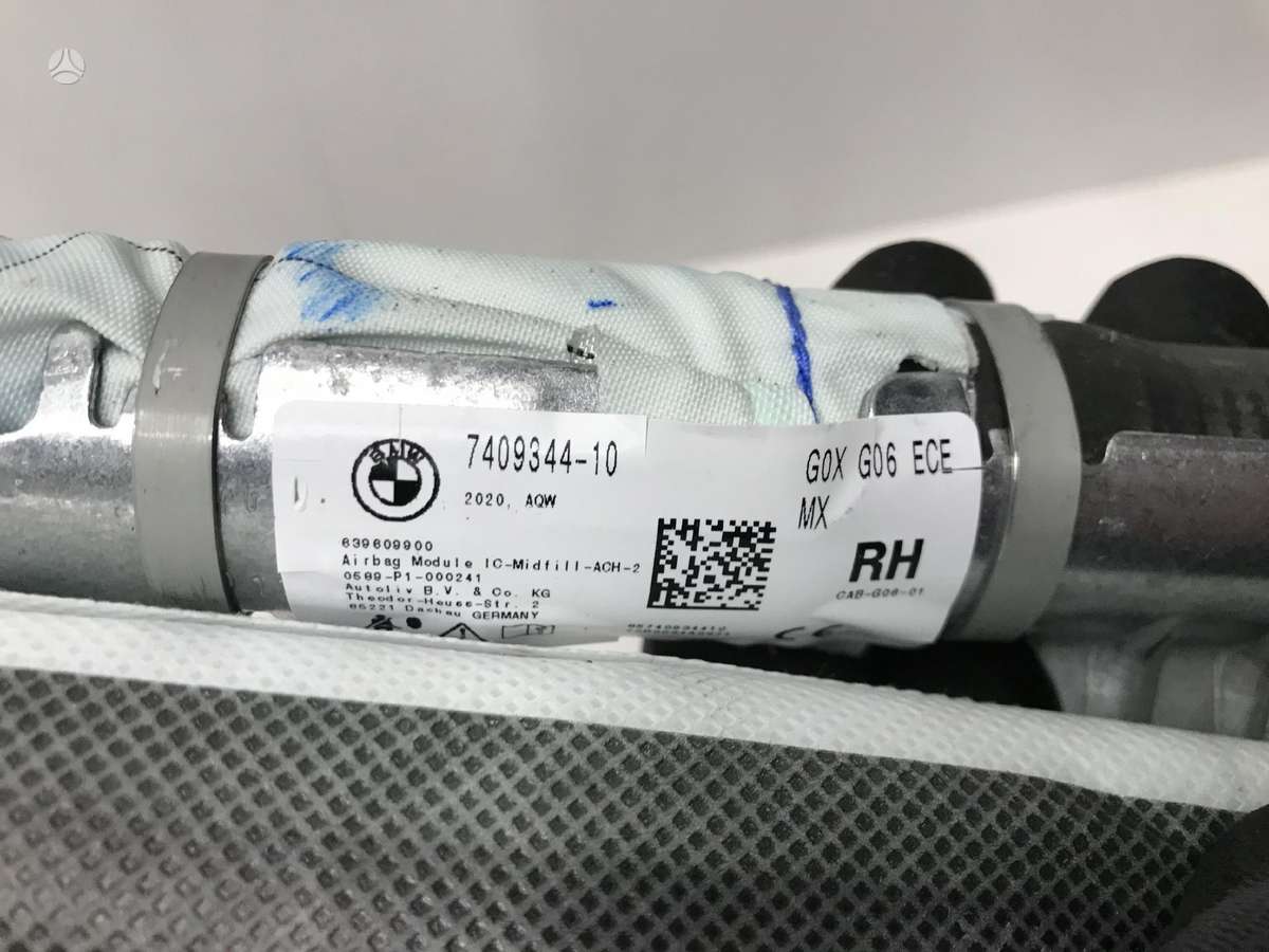 BMW X6 airbags