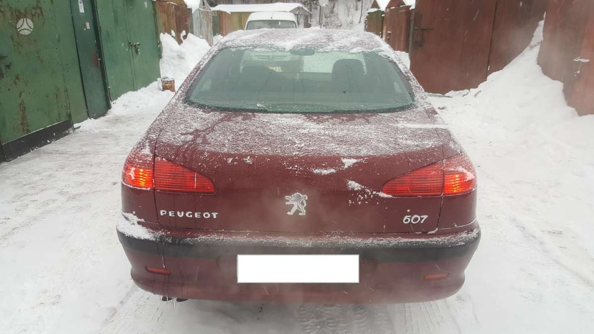 Peugeot 607 rezerves daļās