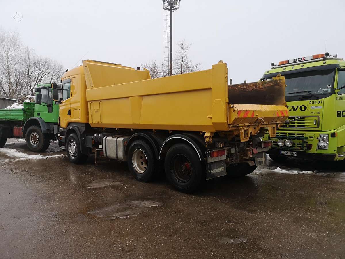 Scania R500, самосвалы