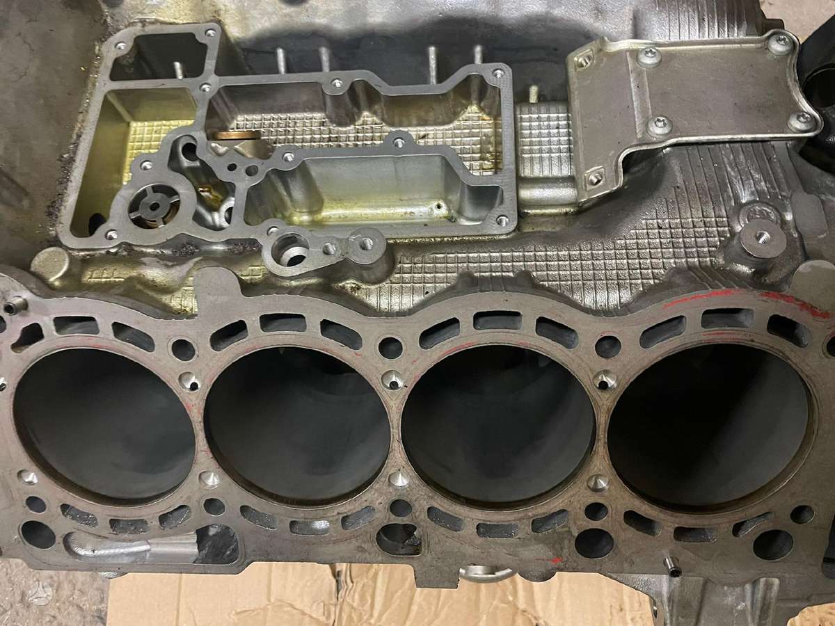 Audi RS 6, Cwu, crankshaft, engine block