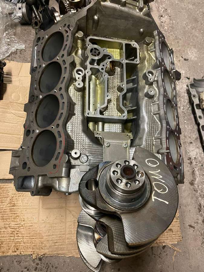 Audi RS 6, Cwu, crankshaft, engine block