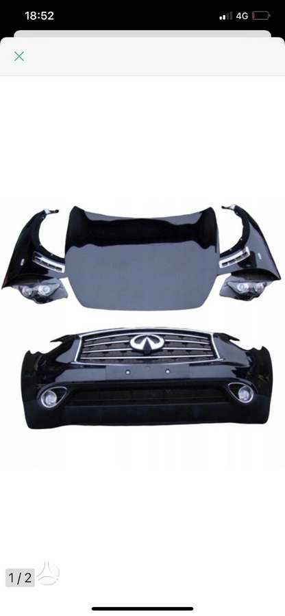 Infiniti QX70 dalimis