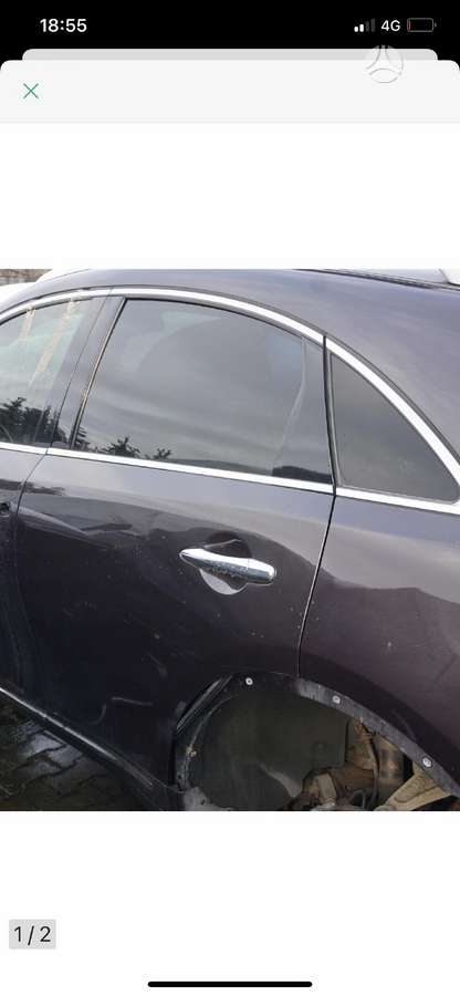 Infiniti QX70 по частям
