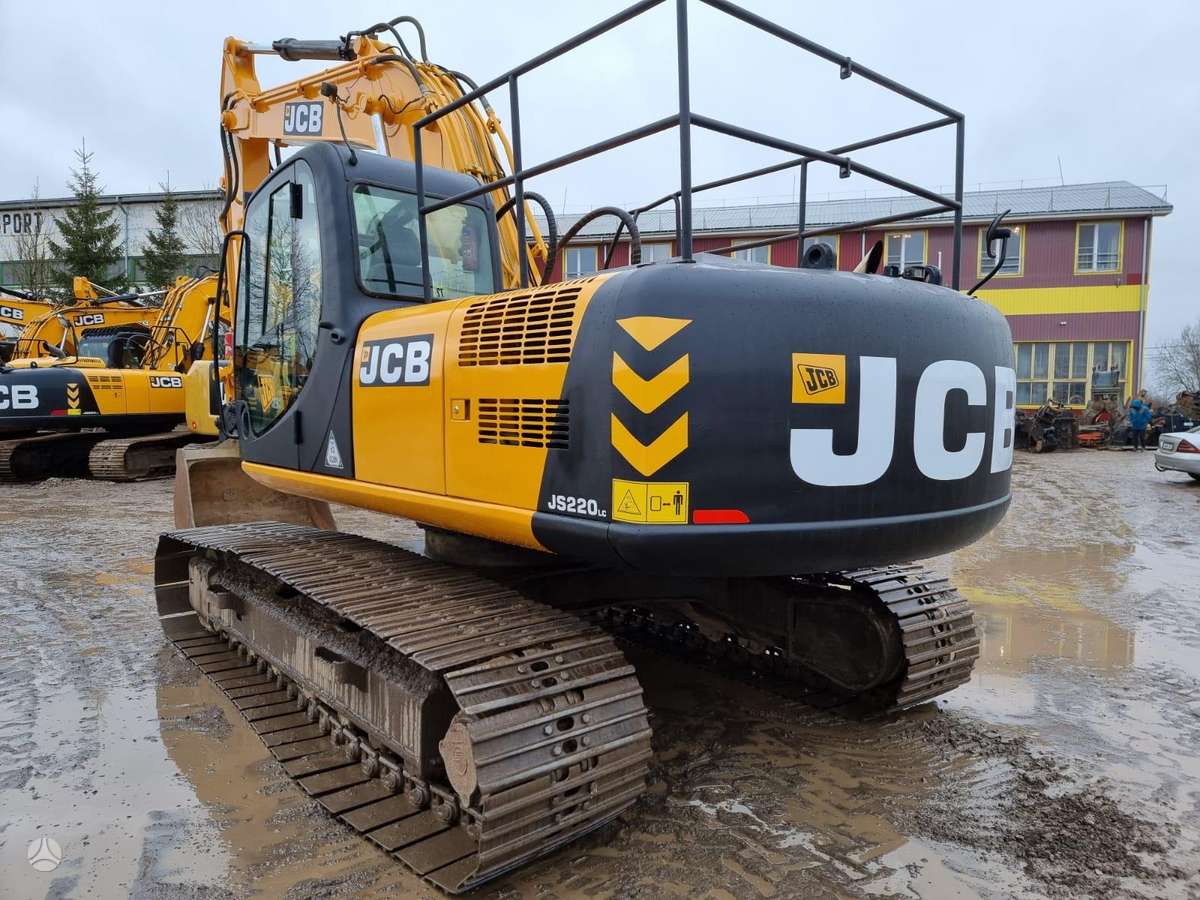 JCB JS220LC, ekskavatoriai
