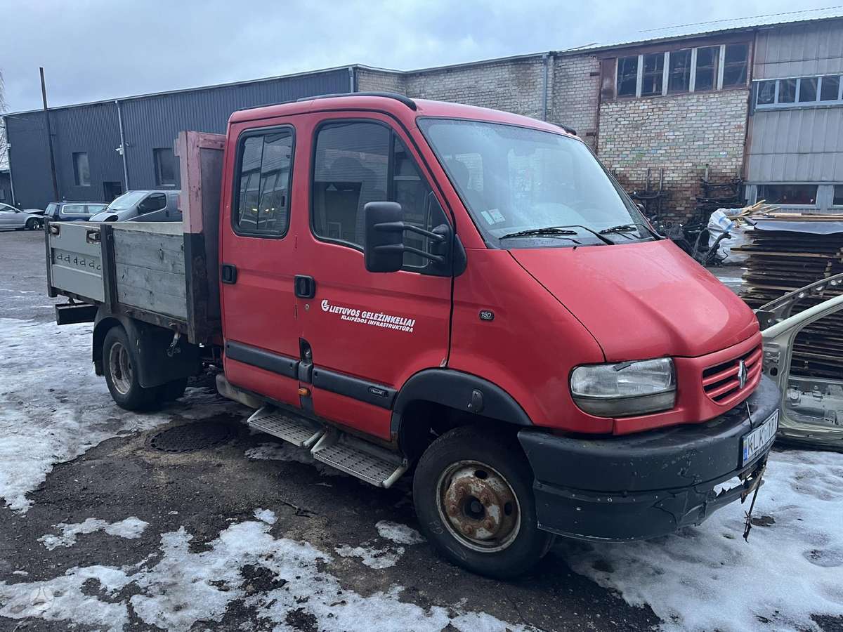 Renault Mascott, грузовые микроавтобусы