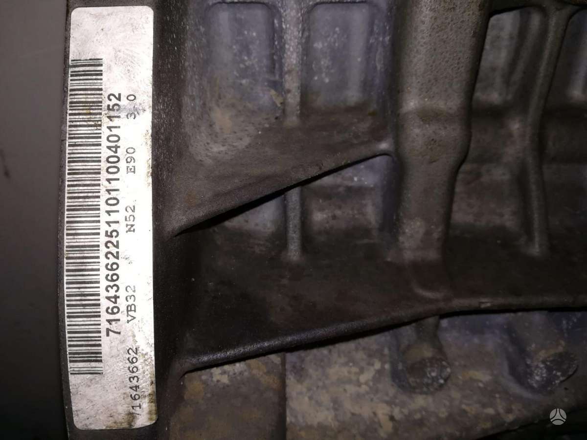 BMW 3 serija, N52, variklio blokas